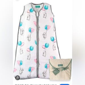 💖 Mollis & Co Soft Muslin Sleep Sack size XL 18 to 36 months
